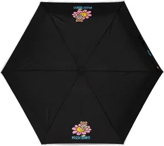 Moschino Teddy Bear Printed Folded Umbrella