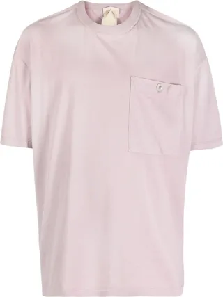 logo-patch crew-neck T-shirt