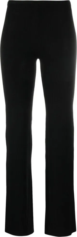Mid-Rise Cropped Trousers