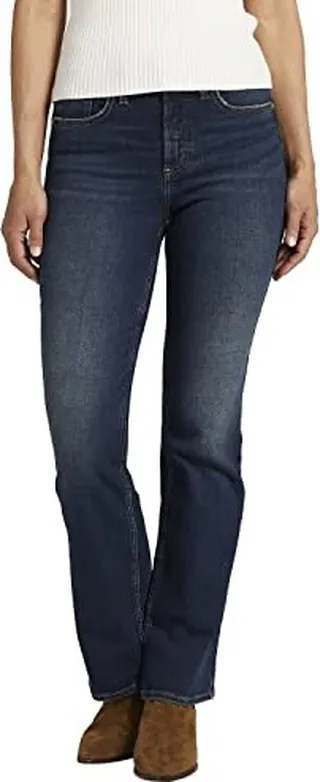 Silver Jeans Co. Women's Infinite Fit High Rise Bootcut Jeans