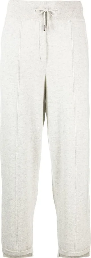 Drawstring Cashmere Track Pants