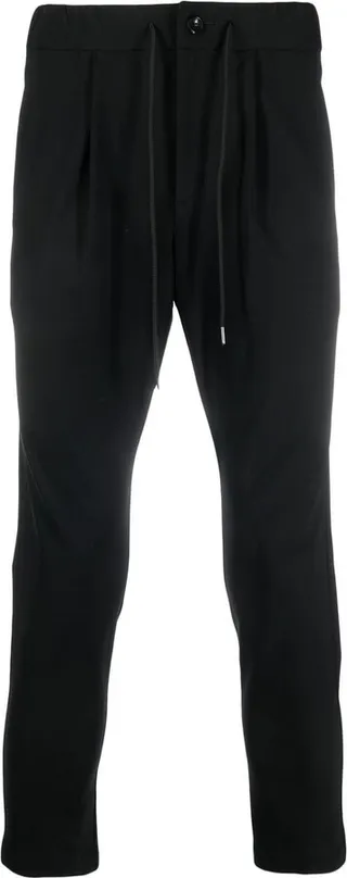 Drawstring Cropped Trousers