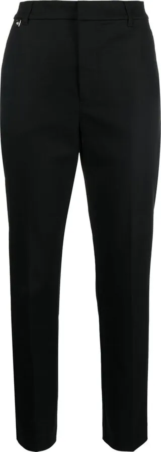 Cropped Tailored-Cut Trousers