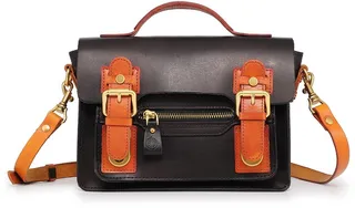 Aster Mini Leather Satchel