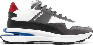 Two-Tone Low-Top Sneakers