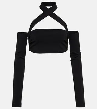 Halter-neck top