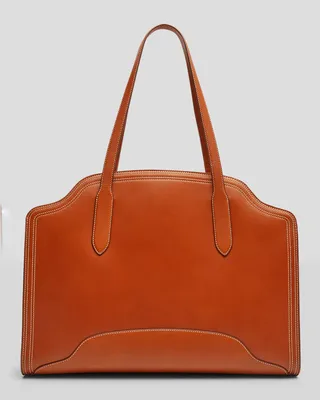 Alba Cabas Leather Handbag