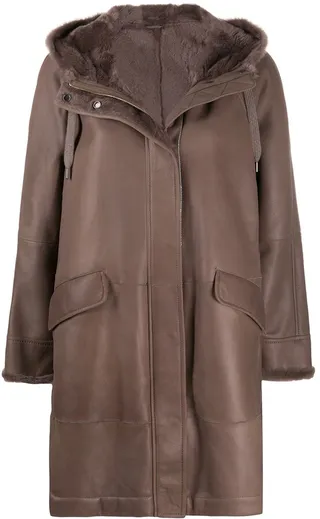 Sheepskin Parka Coat