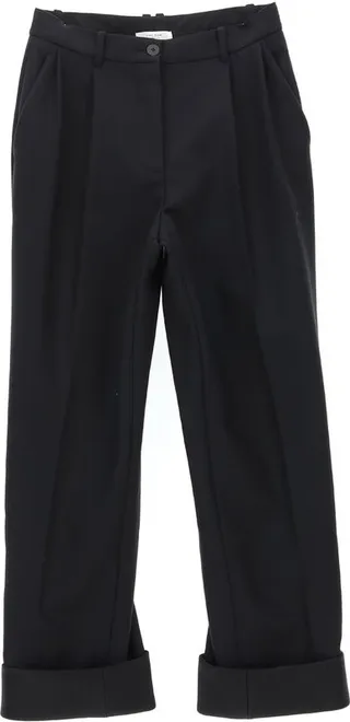 The Row Button Detailed Straight Leg Trousers