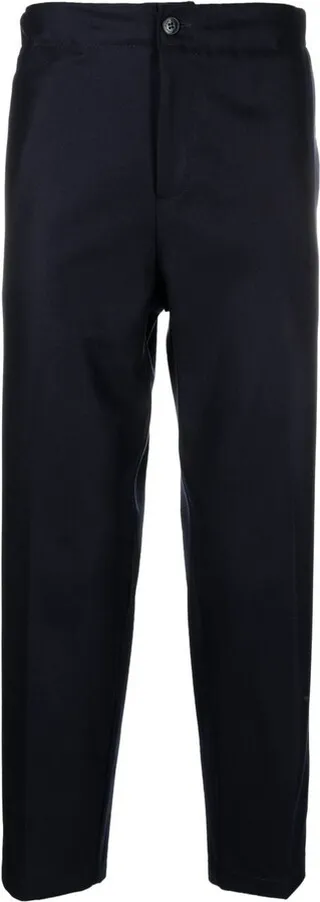Straight-Leg Trousers