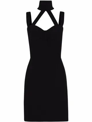 Cut-Out Mini Dress