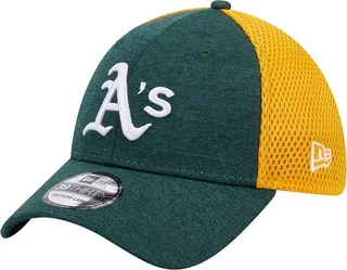 Men's New Era Green Oakland Athletics Shadow Neo 39THIRTY Flex Hat