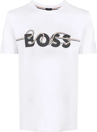 logo-print short-sleeve T-shirt