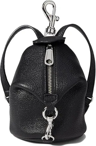 Rebecca Minkoff Mini Julian Key Fob (Black) Handbags