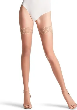 Falke Shelina Toeless 12 Denier Stay Up Tights (Beige (Powder 4169)) Hose