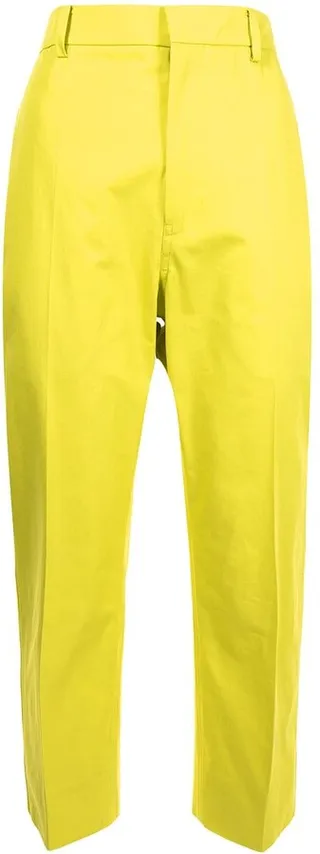 High-Waisted Tailored Trousers
