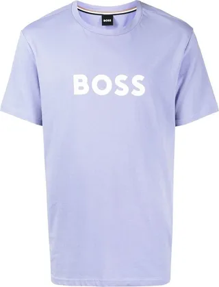 logo-print cotton T-shirt