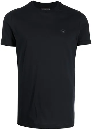 logo-patch short-sleeved T-shirt