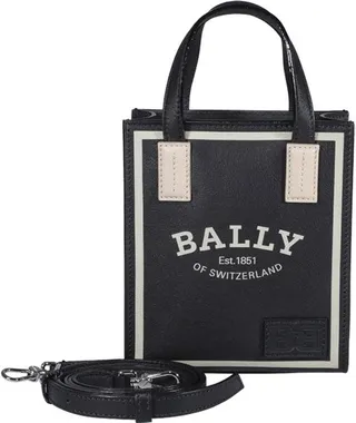 Bally Logo Printed Tote Bags