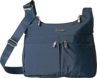 Baggallini Crossover Crossbody (Black) Cross Body Handbags