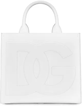 DG Daily leather shopper bag