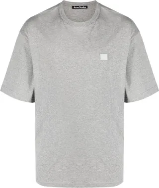 logo-patch crew-neck T-shirt
