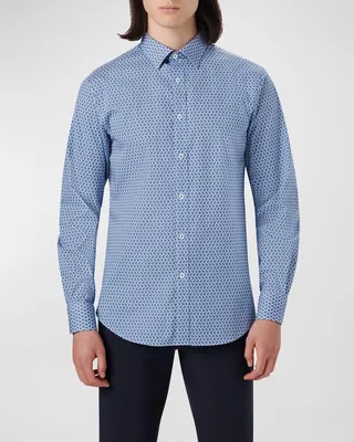 Men's Julian Shaped Abstract Sport Shirt