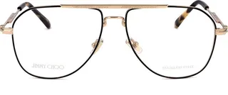 Jimmy Choo Eyewear Aviator Frame Glasses
