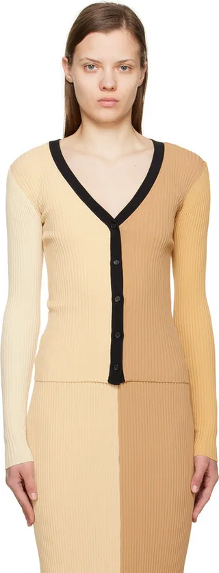 Staud Multicolor Cargo Cardigan