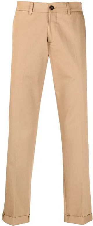 Straight-Leg Chino Trousers