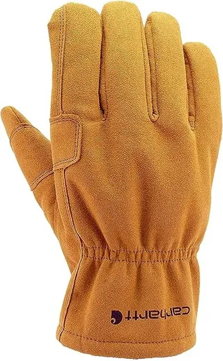 Carhartt Carhartt Men's Leather Fencer Work Glove (Brown) Extreme Cold Weather Gloves