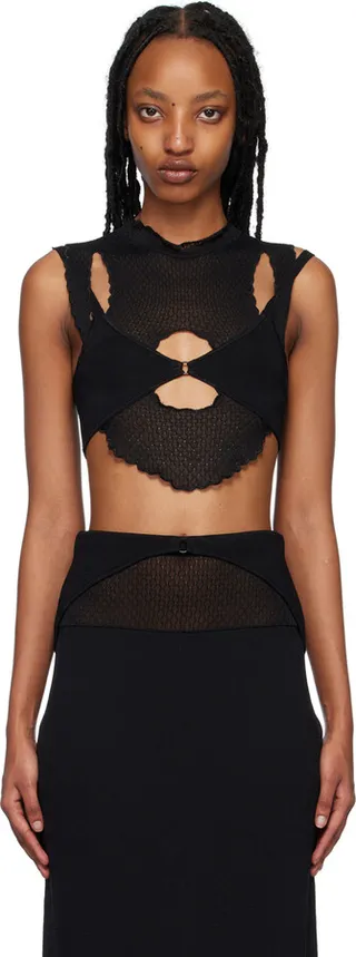 BEC + BRIDGE Black Skylar Camisole