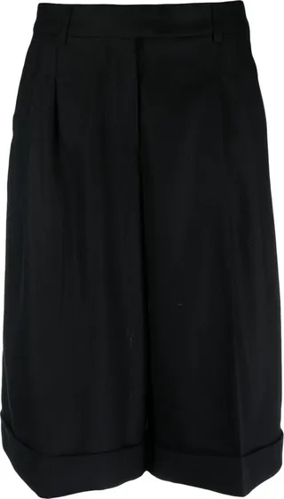 Tailored Knee-Length Shorts