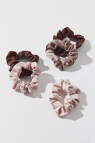 KITSCH Satin Sleep Scrunchie 5-Pack