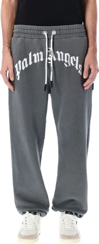 Curved Logo Sweatpants