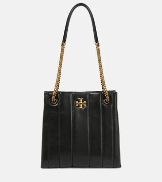 Kira medium quilted leather tote bag