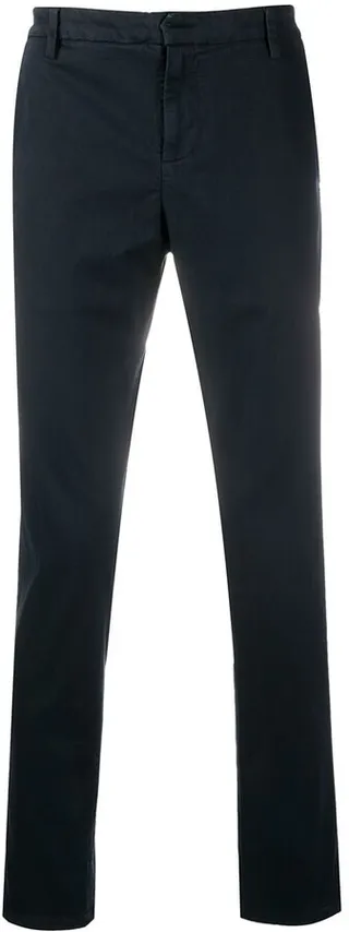 Straight-Leg Cotton Chinos