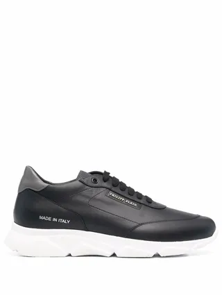 Leather Low-Top Sneakers