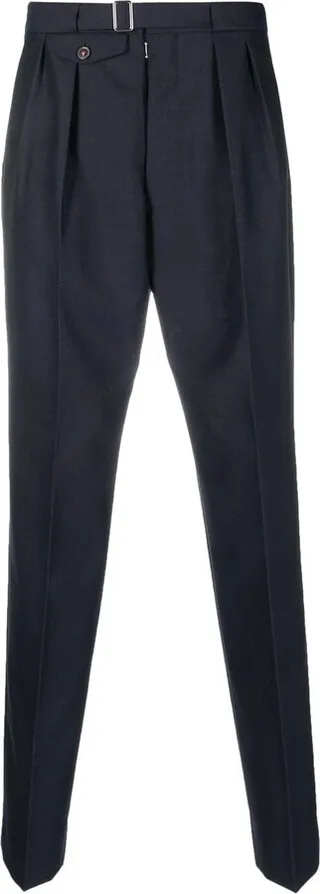 Four-Stitch Tapered Trousers