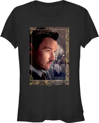 Junior's The Great Gatsby Tom Buchanan Poster T-Shirt - Black - Small
