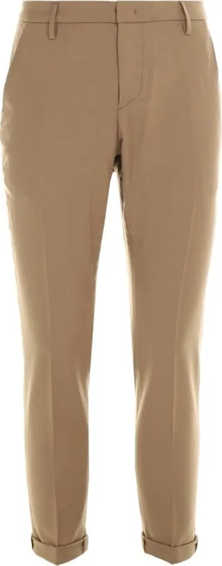 Mid-rise Slim-fit Trousers