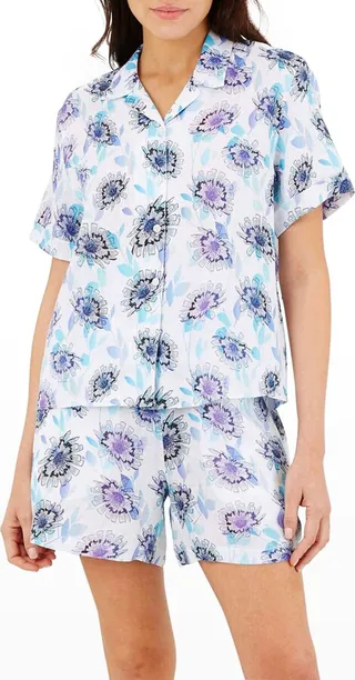Flash Flo Button-Front Linen Shirt
