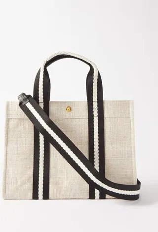 Medium Tweed-canvas Tote Bag