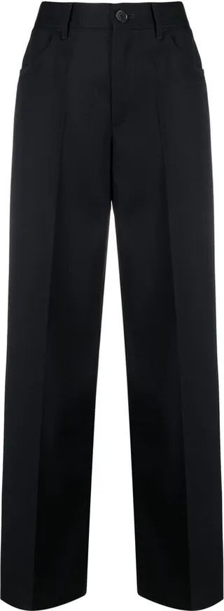 Straight-Leg Trousers