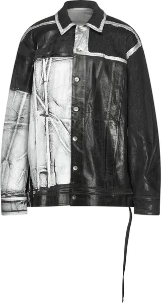 Denim Outerwear Black