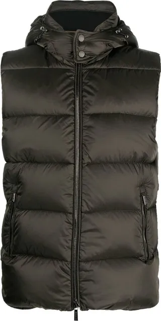 Fayer hooded down vest