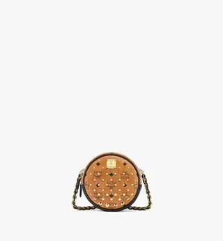 Orkestra Crossbody in Gold Studded Visetos