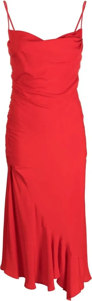 Asymmetric Slip Dress