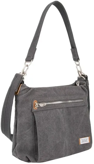 Travelon RFID Anti-Theft Heritage Hobo Bag - Gray