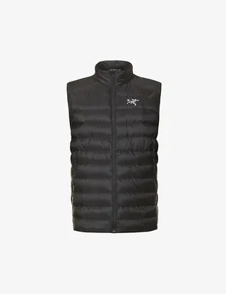 Mens Black Cerium LT Padded hell Gilet